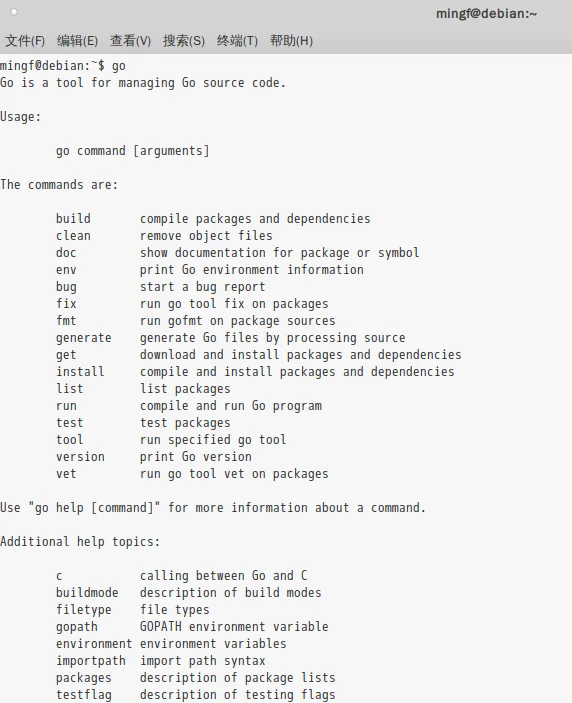 在debian系统安装golang的sdk图文教程