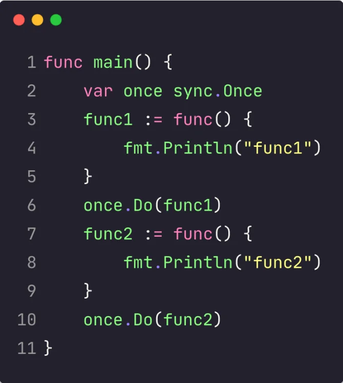新知达人, Golang语言标准库 sync 包的 Once 怎么使用?