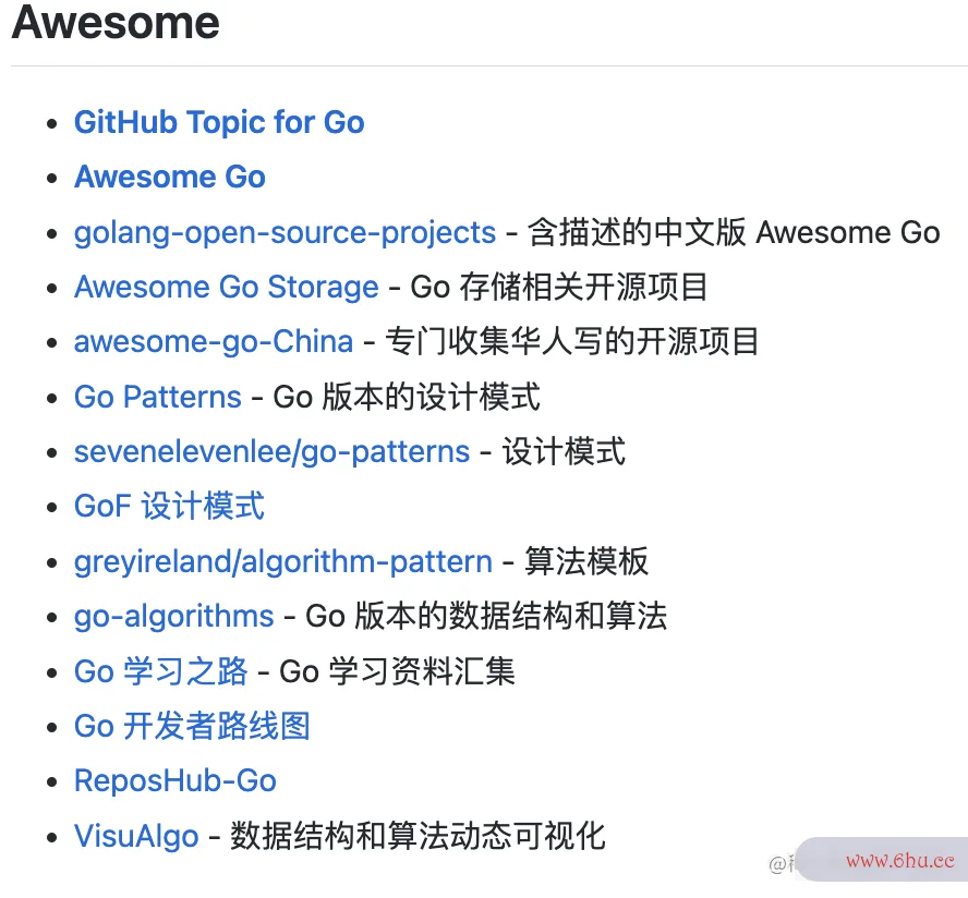 盘点 7 个优质开源的 Go 项目 盘点 7 个优质开源的 Go 项目