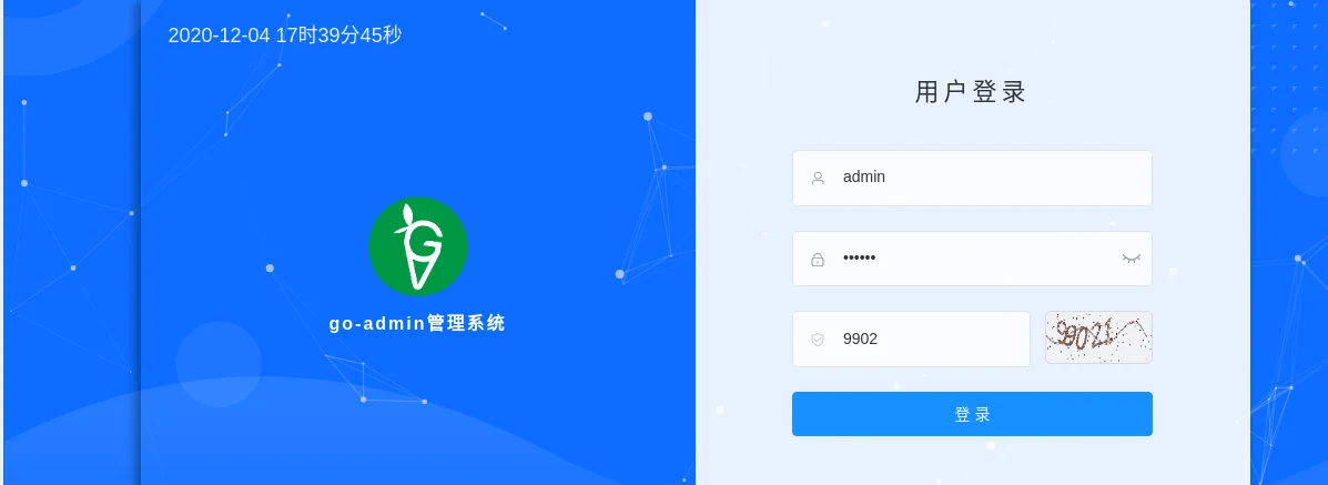 go-admin 首页 go-admin 首页