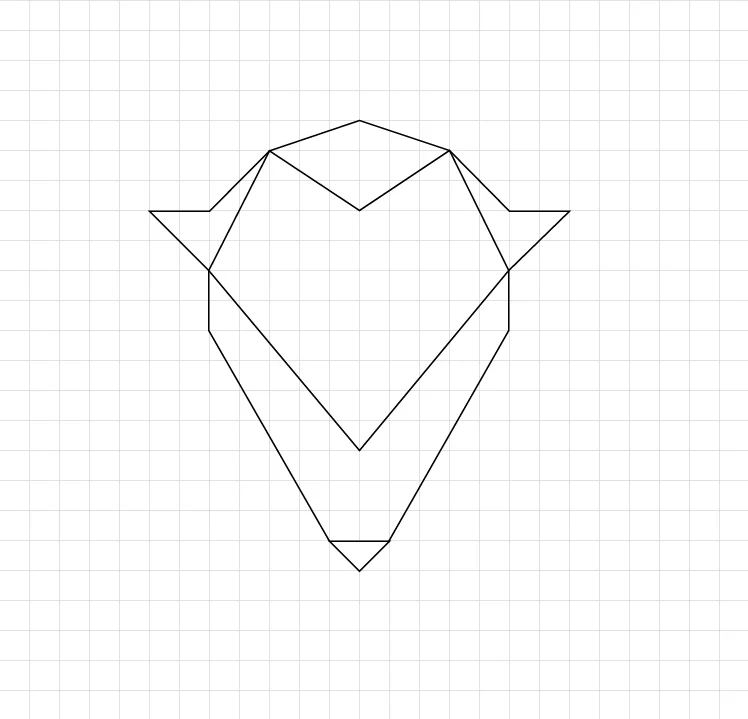 AI教程!手把手教你创建简约现代的直线鹿形LOGO