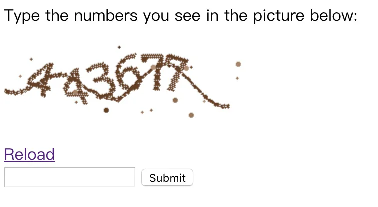 验证码 captcha