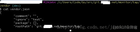 使用govendor管理Golang项目依赖_golang_02