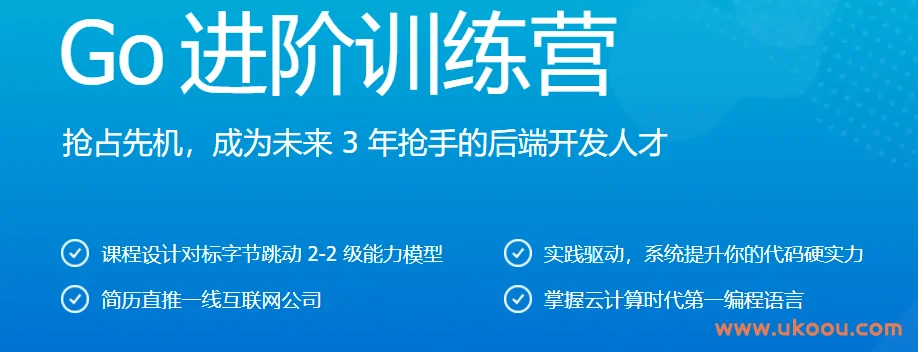 Go进阶训练营四期