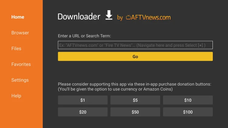 Since these apps aren't available in the Amazon App Store and Google Play Store, we will need to “side-load” them using the Downloader App.