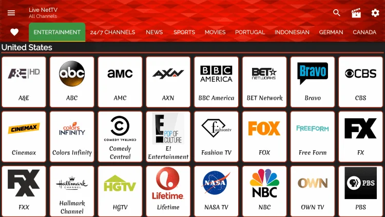 free iptv apps live net tv