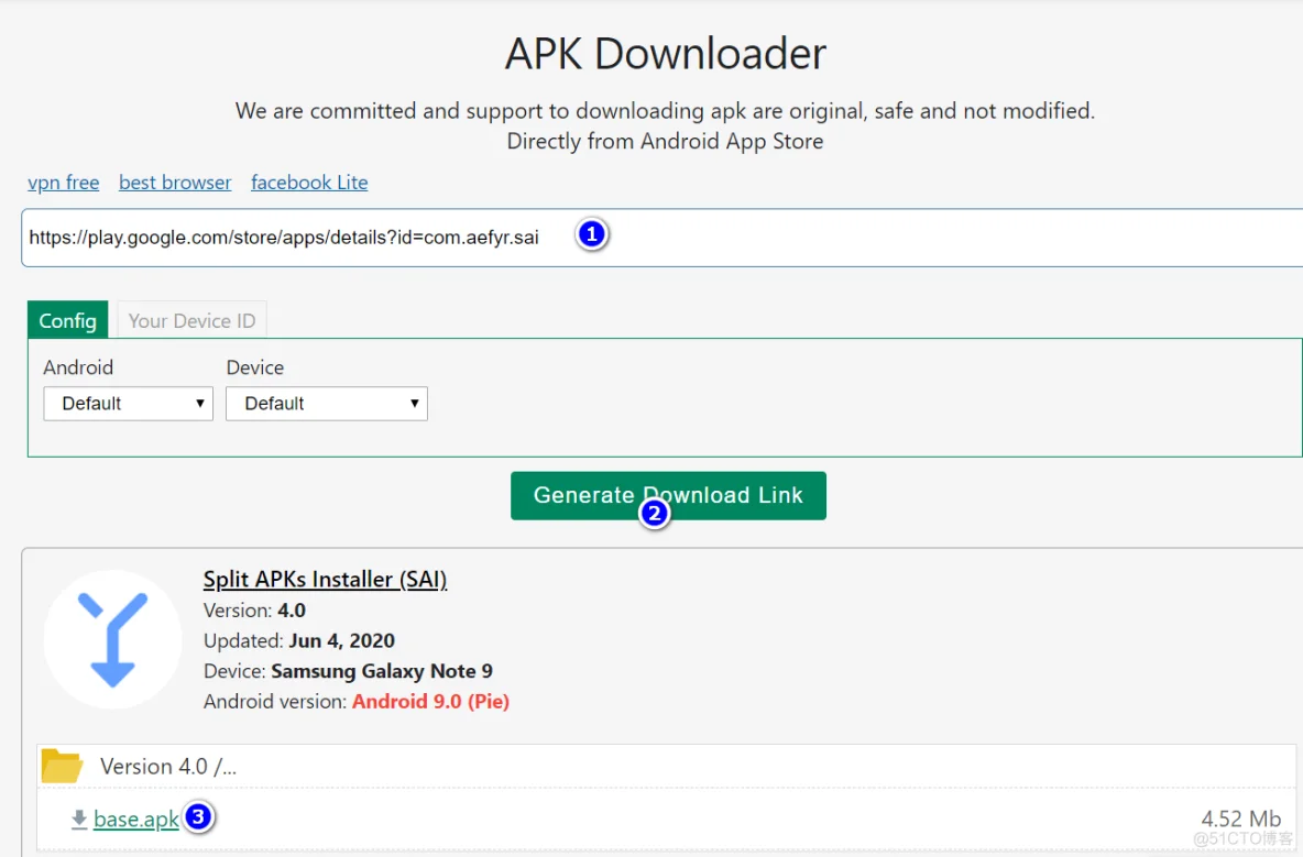 如何下载Google Play商店的apk？如何安装分割的apk ?_google浏览器_04