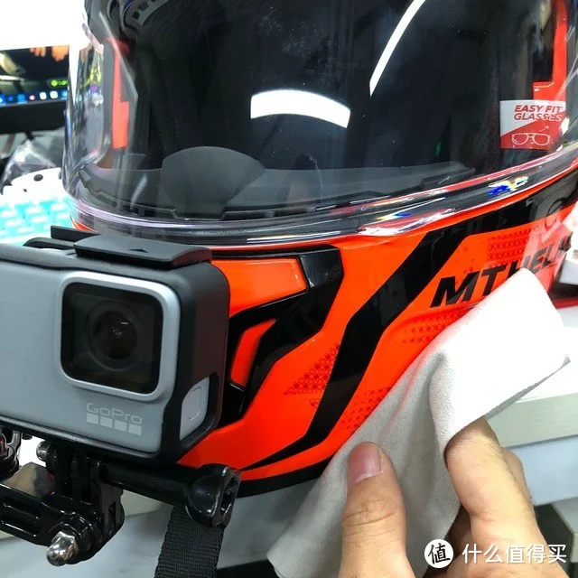 超详细！头盔上安装GoPro组件！