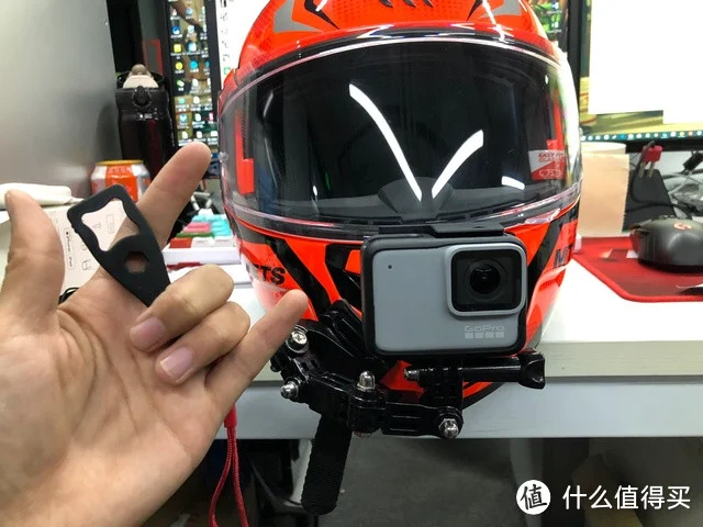 超详细！头盔上安装GoPro组件！