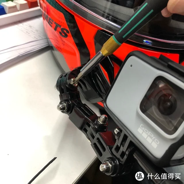 超详细！头盔上安装GoPro组件！
