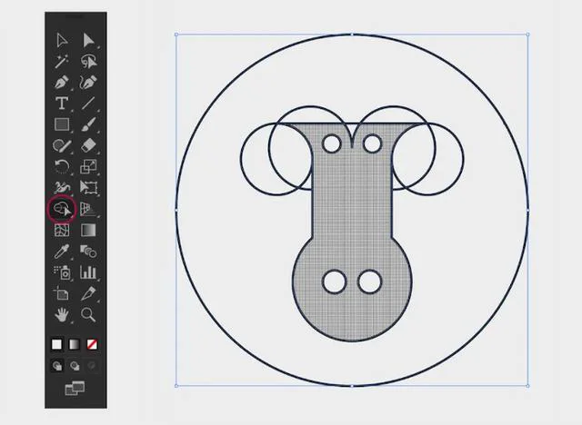 ai立体logo制作教程（5步学会超赞动物logo）(37)