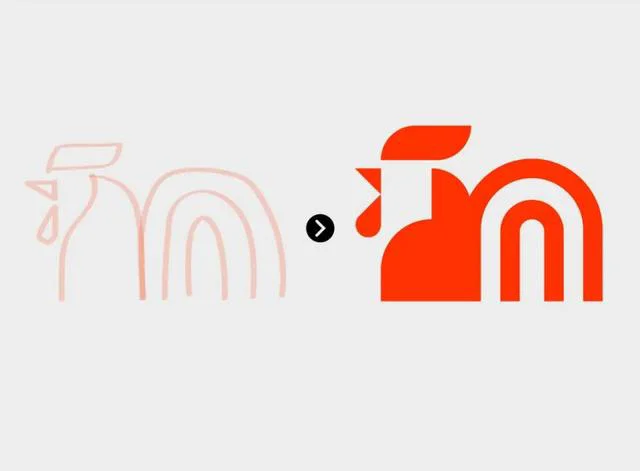 ai立体logo制作教程（5步学会超赞动物logo）(5)