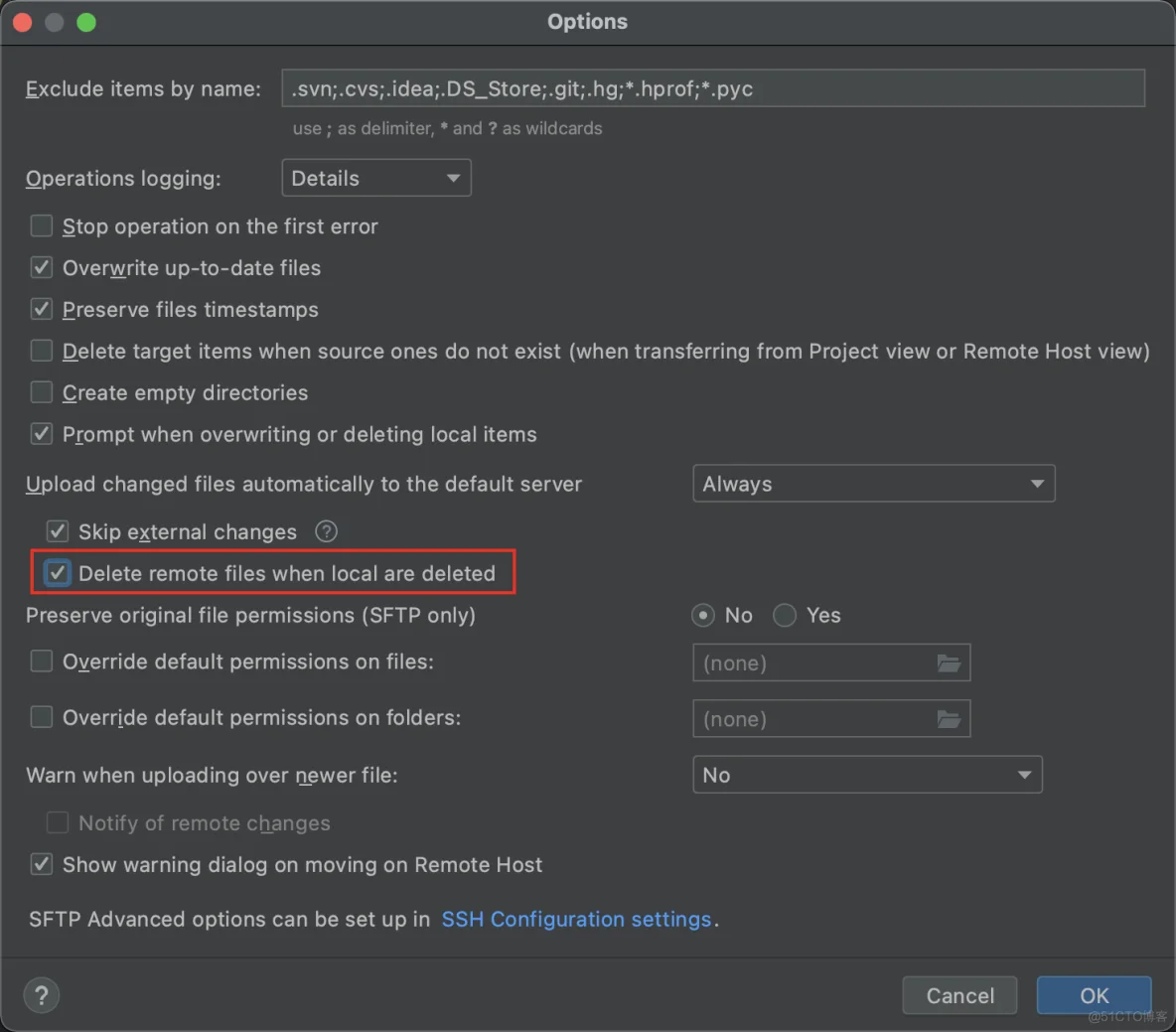golang 配置连接远程服务器_自动保存_04