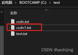 生成新文件csdn1